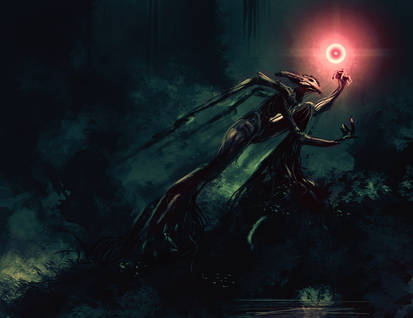 Spitpaint :: Swamp Necromancer