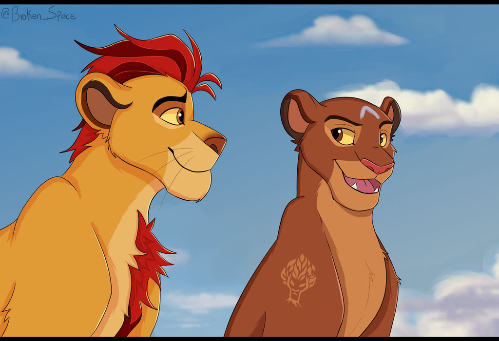 Rani and Kion by CatpawAJ on DeviantArt