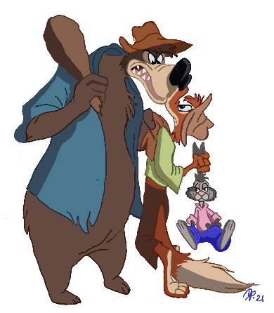 Bear Rabbit Fox Brer Bear Brer Fox and Brer Rabbit. by dbpost on DeviantArt