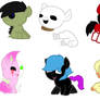 Creepy Pasta Pony adopts