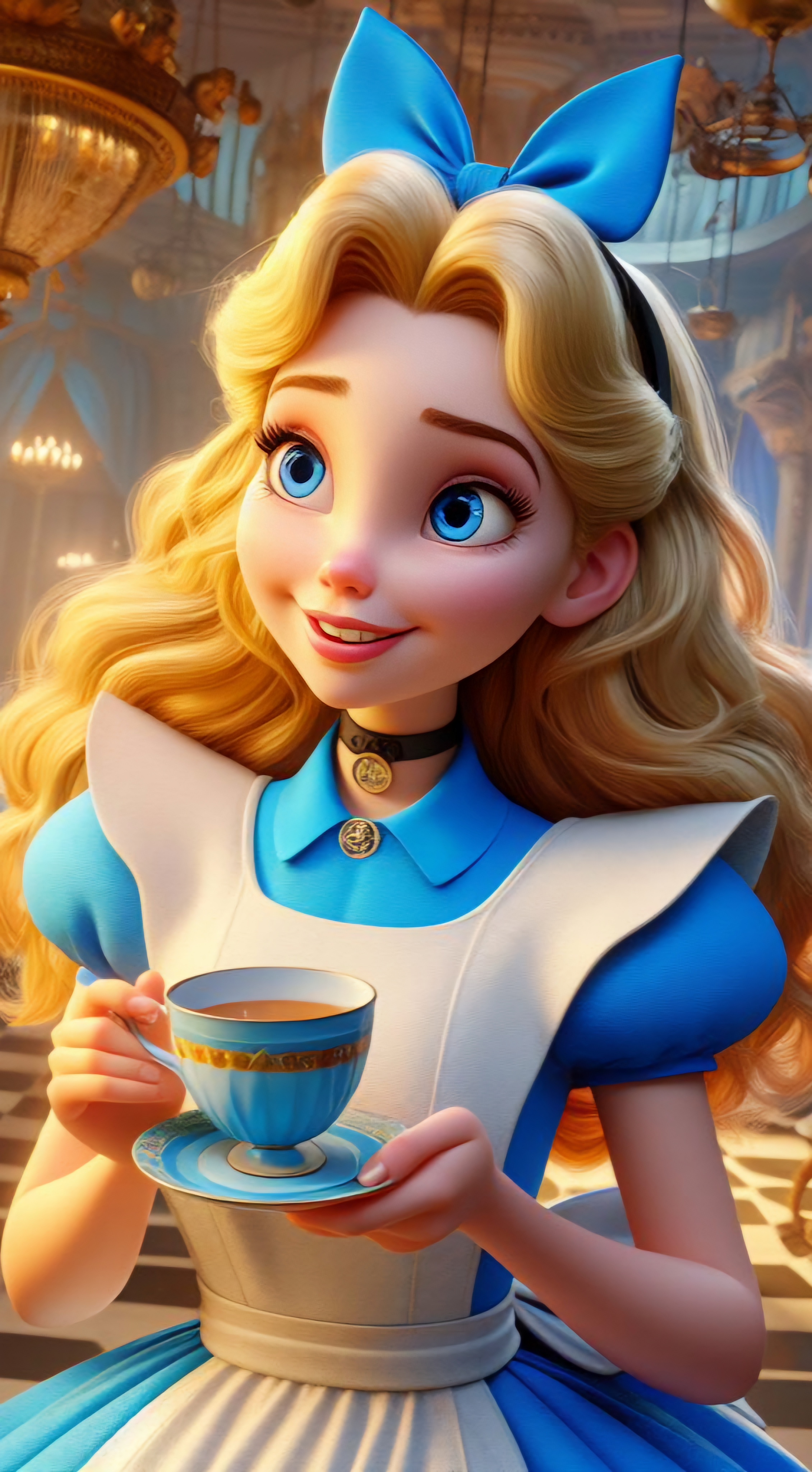Rabbit Tea Alice Cup of tea with Alice by Darksun7545 on DeviantArt