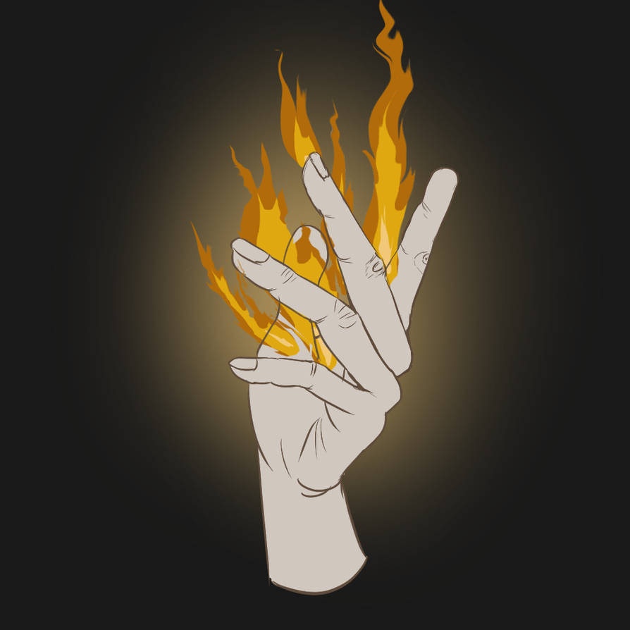Fire Hand Topic Fire and Hand by TheLucisTavern on DeviantArt