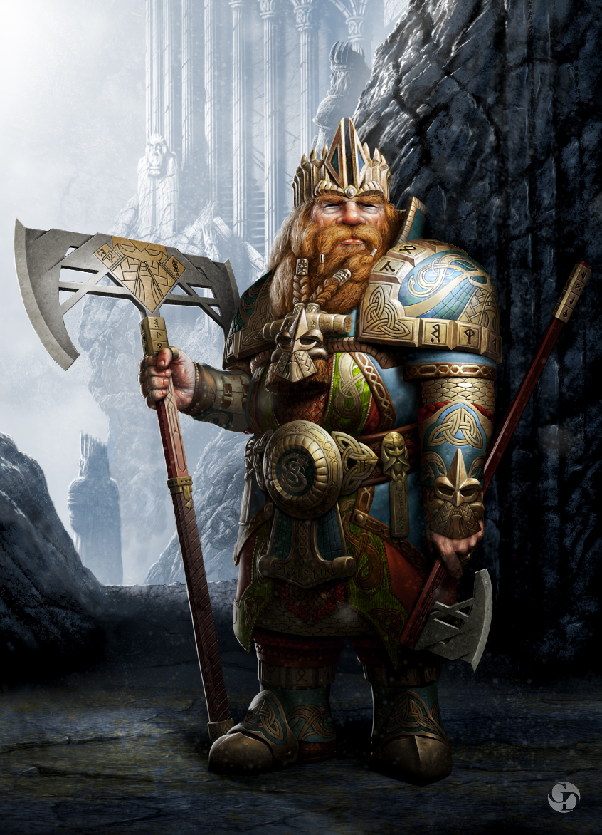 Dwarf lord by DavidGaillet on DeviantArt