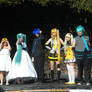 Vocaloid character line up - SacAnime 2012 - 1