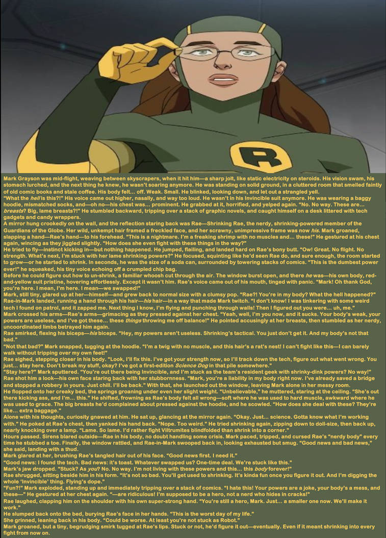 Shrinking Rae (Invincible Interactive TG) by BimmCaps on DeviantArt