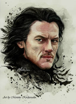 Luke Evans Dracula Bard