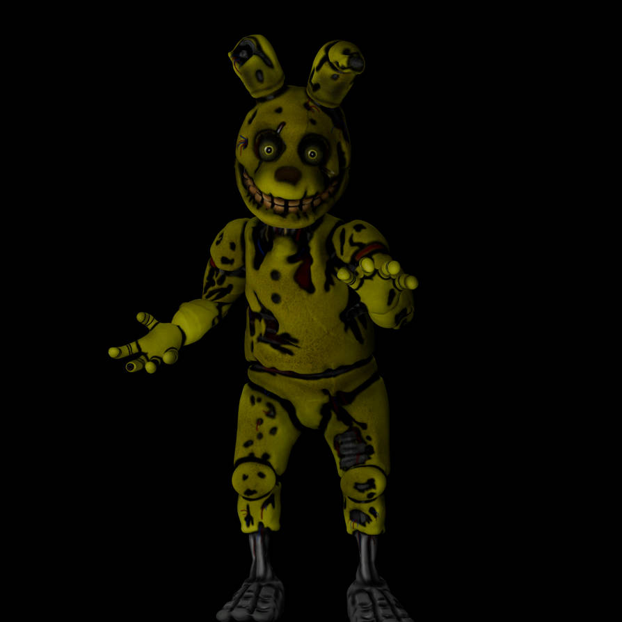 Another Springtrap render (blender) by Shrumbal on DeviantArt