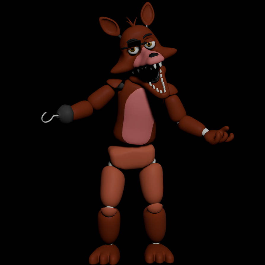 Unwithered Foxy render (Blender) (Read Desc) by Shrumbal on DeviantArt