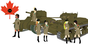 Girls Und Panzer Team Canada updated