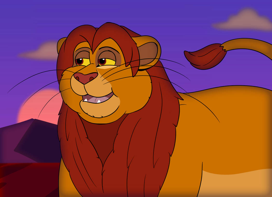 Shape Of Simba's Surveying by Babclayman on DeviantArt