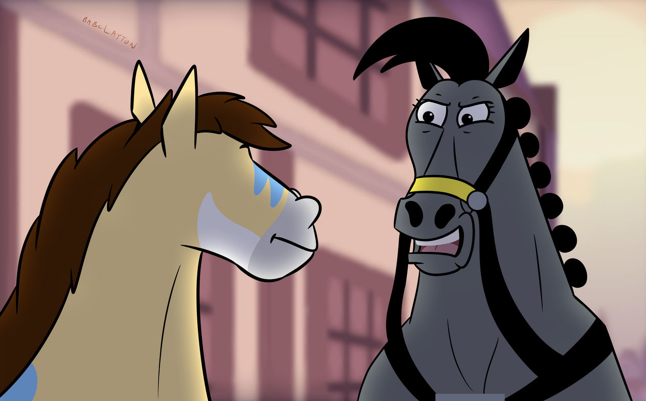 Embittered Equine Exchange by Babclayman on DeviantArt