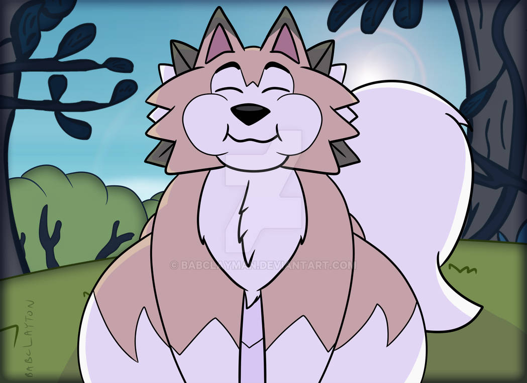 Pudgey Lycanroc By Babclayman On DeviantArt pudgey-lycanroc-by-babclayman-on-deviantart