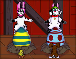 Adventures In Easter Egg-Sitting