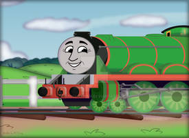 Green With Red Stripes