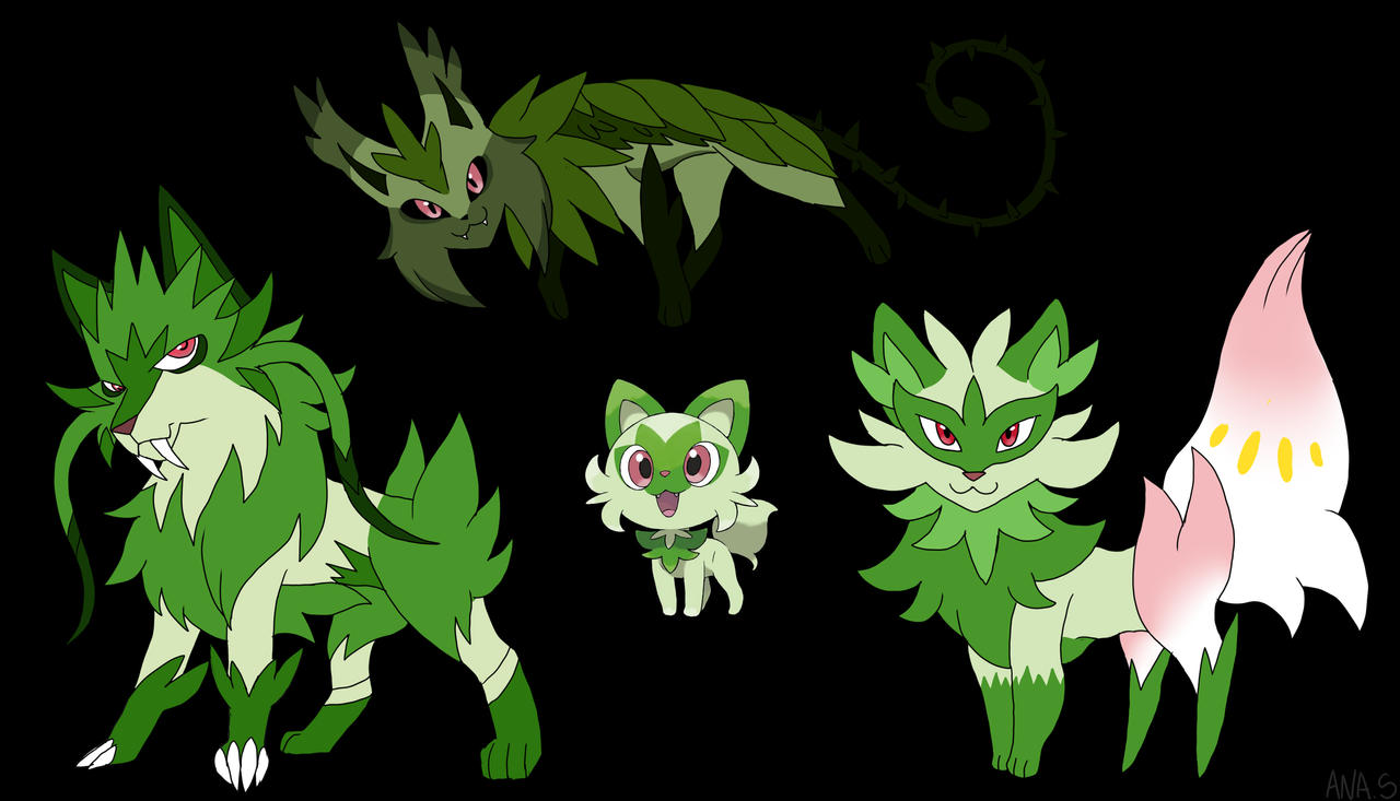 Possible Evolutions of Springatito by XxNebulaArtsXx on DeviantArt