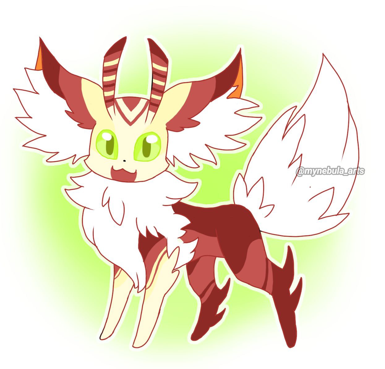 Hunneon Polleon - Bug Type Eeveelution by XxNebulaArtsXx on DeviantArt