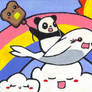 Pandas, Seals, Toast