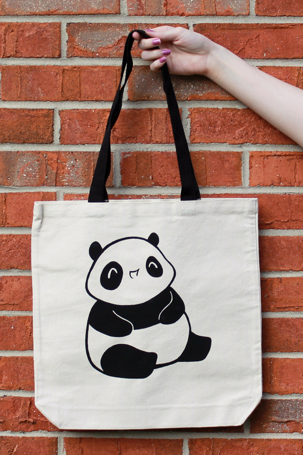 Maru the Baby Panda Tote