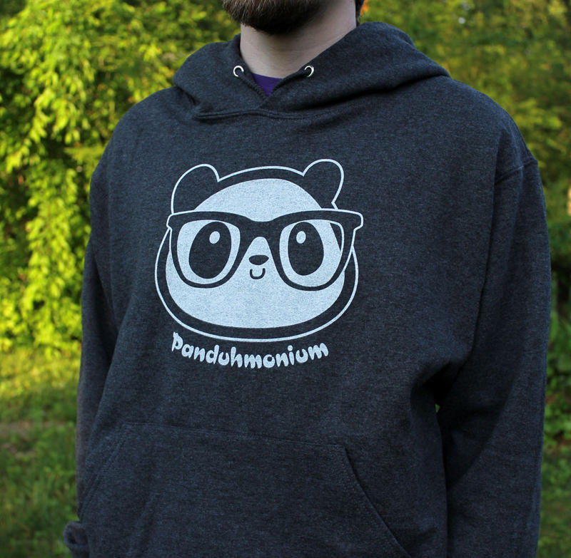 Panduhmonium - Diego the Nerdy Panda Hoodie