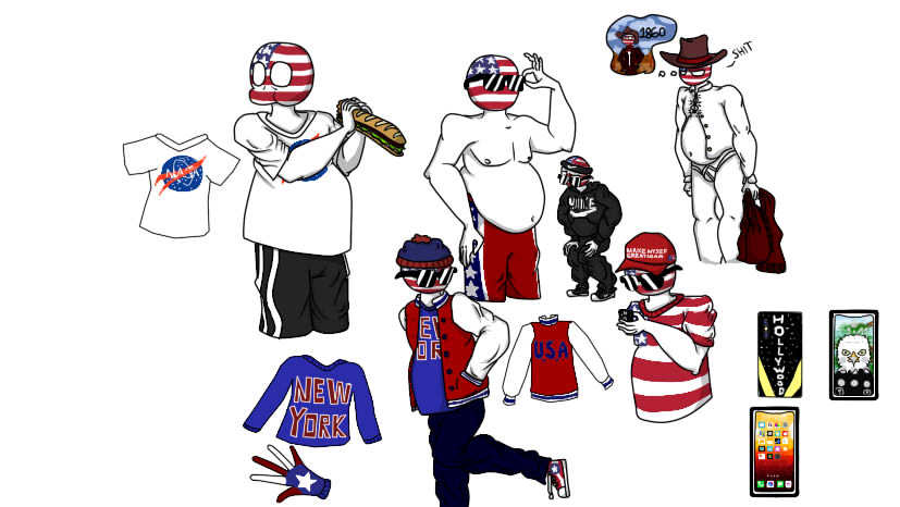 America's Timeline // countryhumans by CitrineMaxOwO on DeviantArt