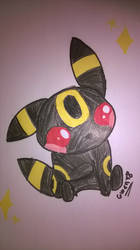 Inktober n27 Umbreon