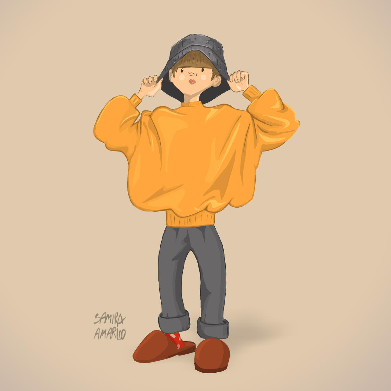 character design by AamiraAmarloo on DeviantArt