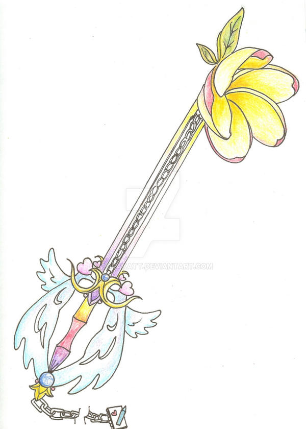 KH: Namine's Keyblade Design by ToraKatt on DeviantArt
