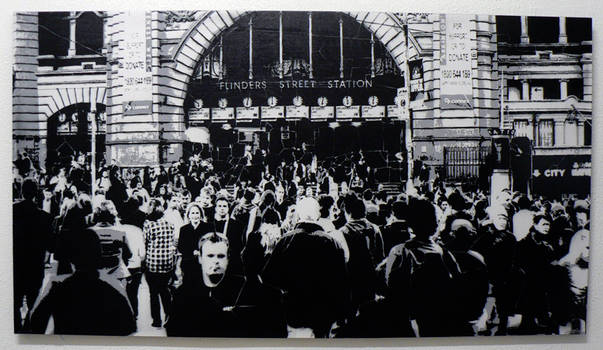 Flinders St Station Corssing