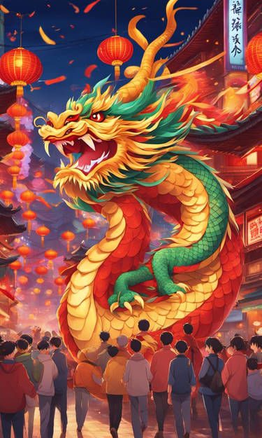 Dragon's Dance: Chinese New Year Spectacle