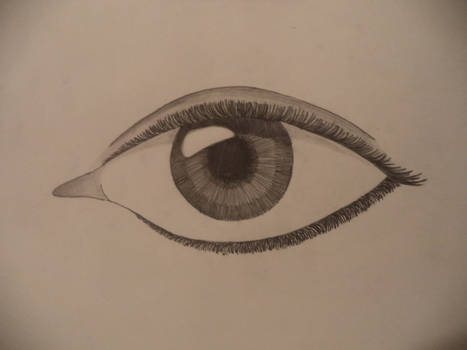 Art Class Sketch- Human Eye