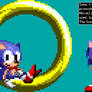 Sonic 1-styled sprites - Promotional Movie figures