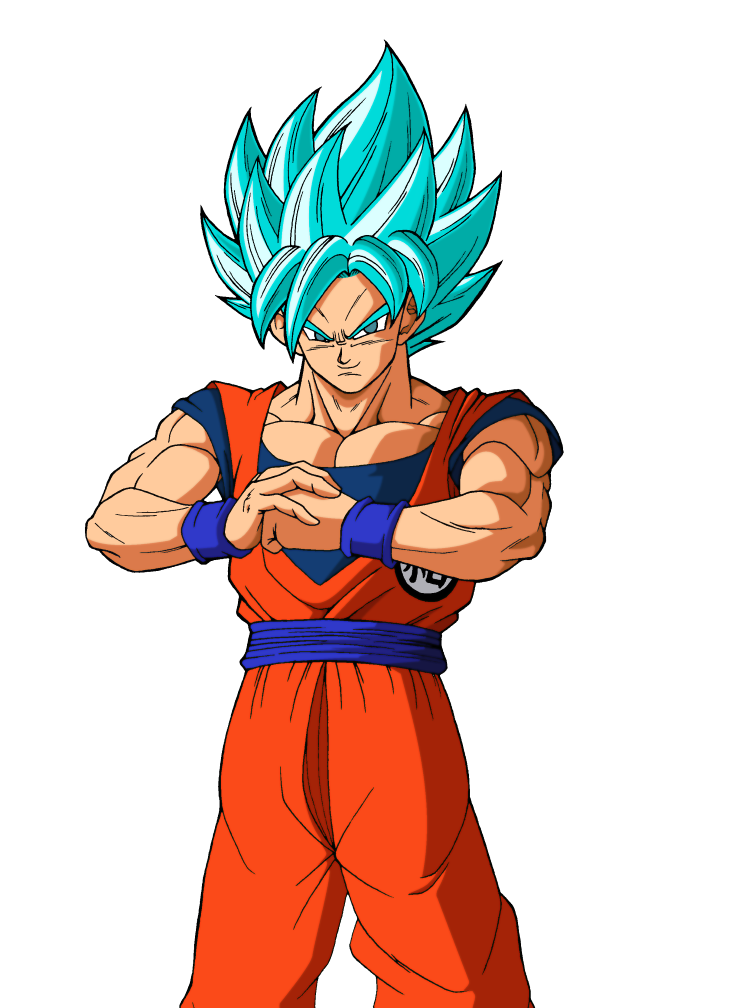 Free: Goku Super Saiyan Blue By Frost Z-dbjxfgd - Goku Ssj Blue