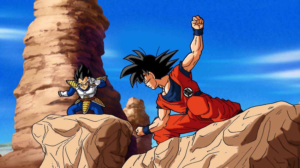 Goku VS Vegeta By Teejee67 On DeviantArt goku-vs-vegeta-by-teejee67-on-deviantart