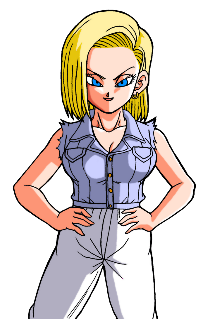 Heart Android 18 Android 18 Artwork Valentine's day 2019 by Teejee67 on DeviantArt