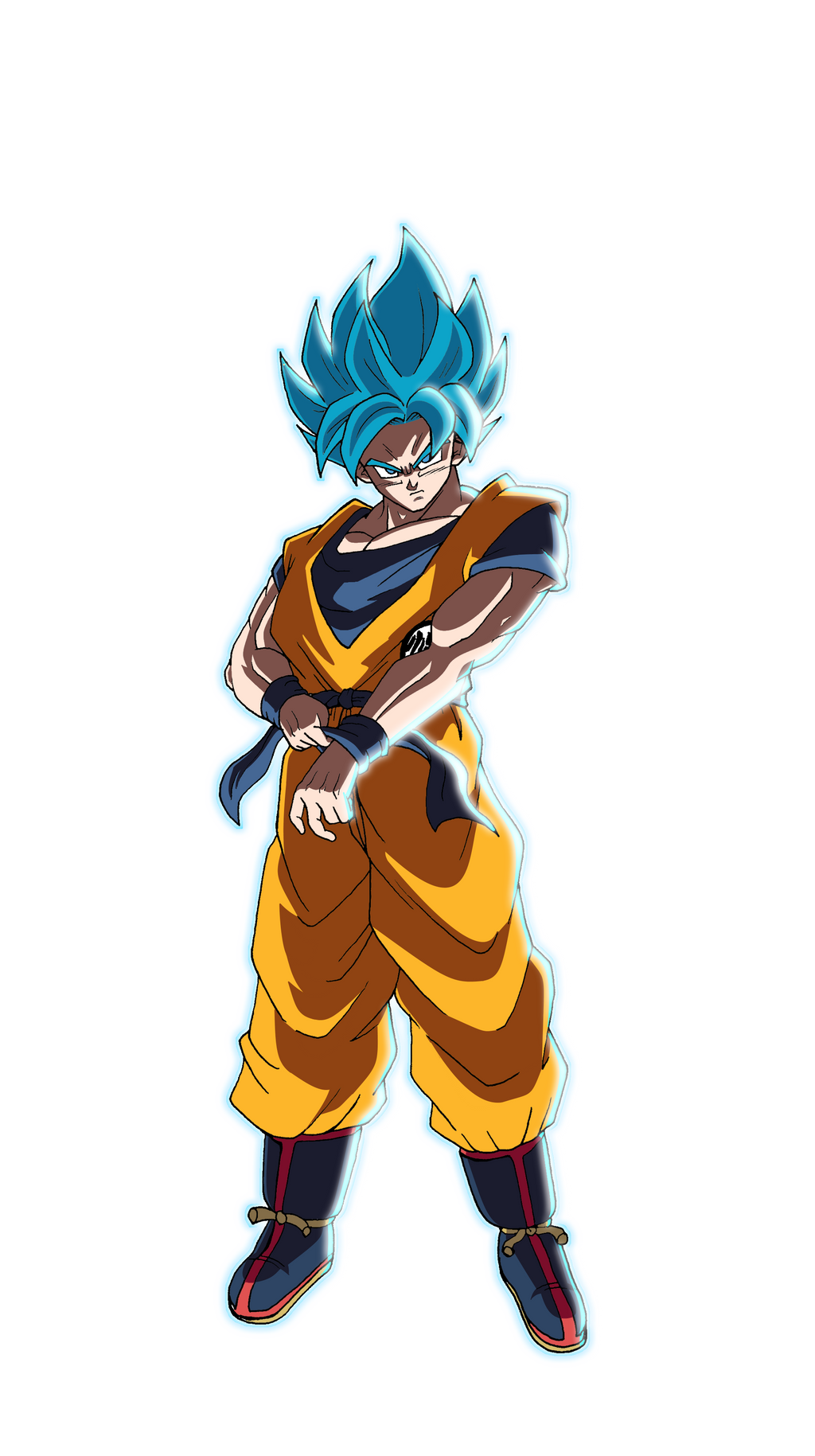 Son Goku - Super Saiyan Blue Feduary 2022 PNG by Teejee67 on