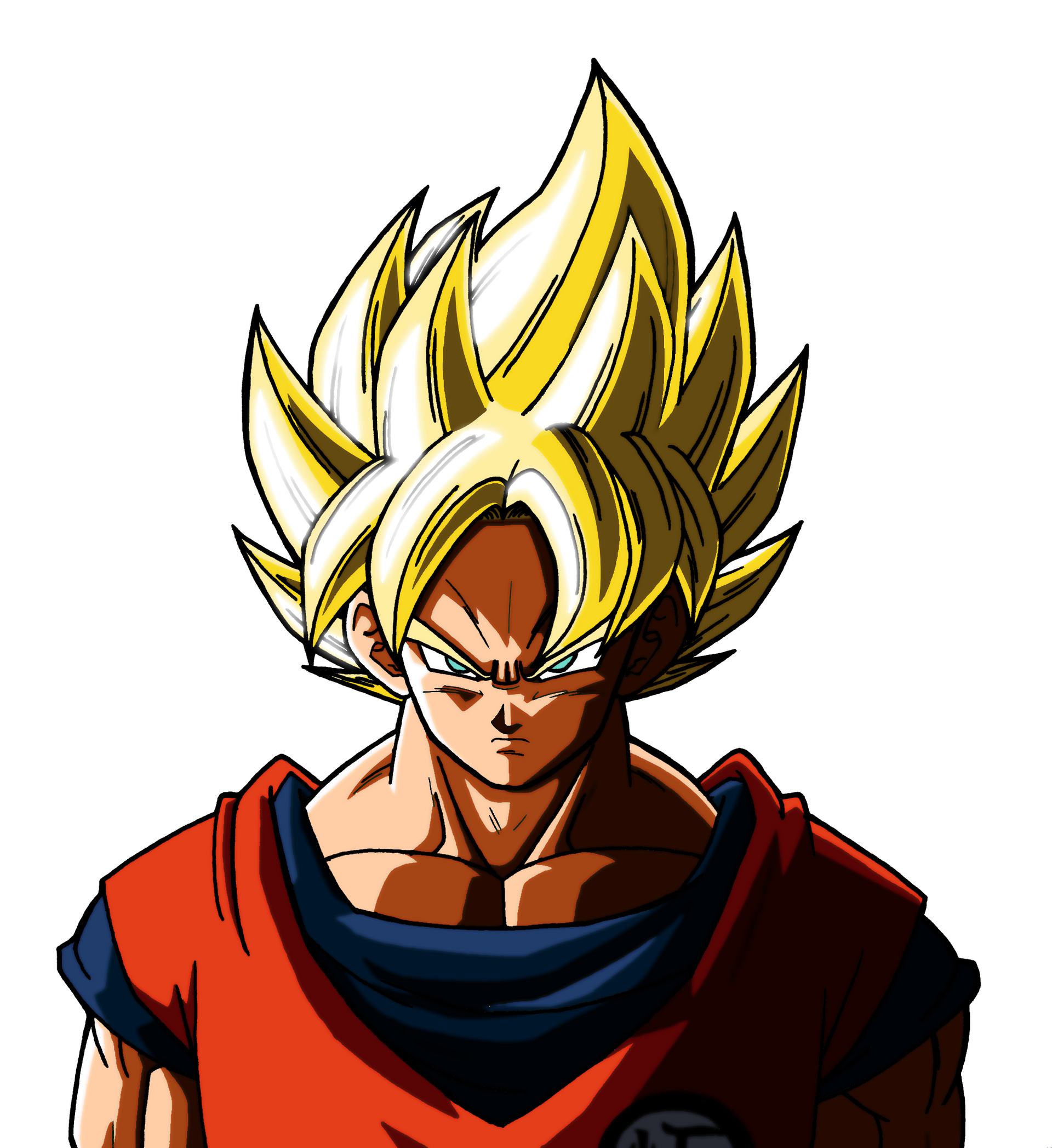 Son Goku Super Saiyan (DB RAGE 4th Anniversary) by Teejee67 on DeviantArt