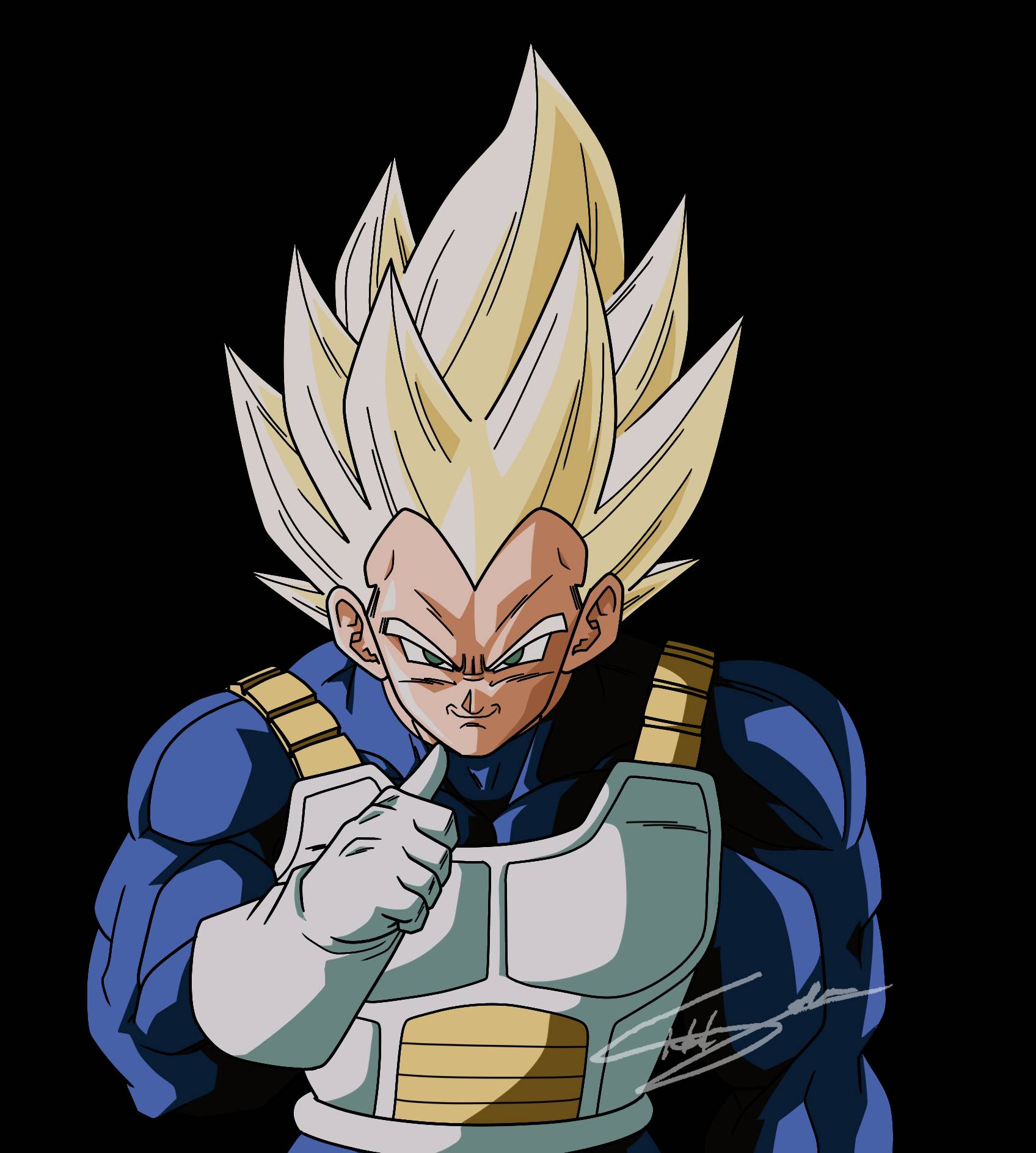 Speed Draw - Vegeta - Dragon Ball Z by TricepTerry on DeviantArt