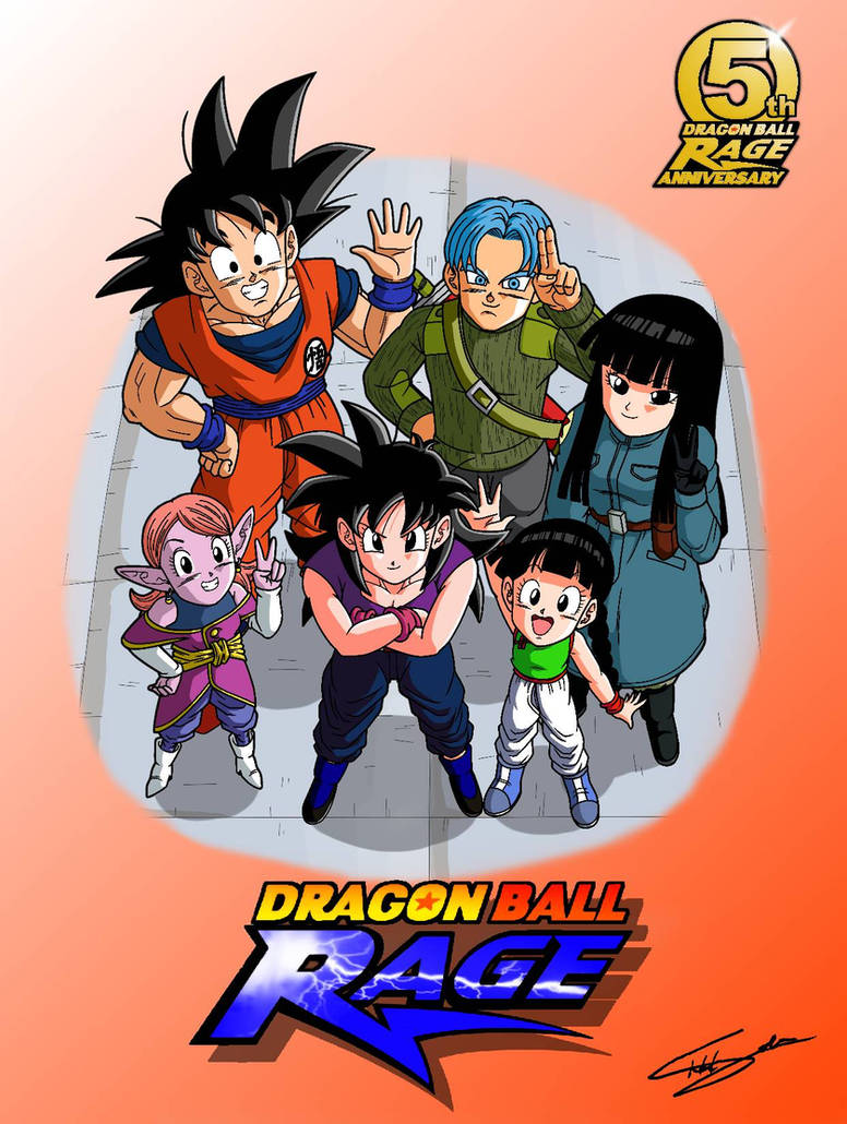 DB RAGE 5th Anniversary (Orange) by Teejee67 on DeviantArt