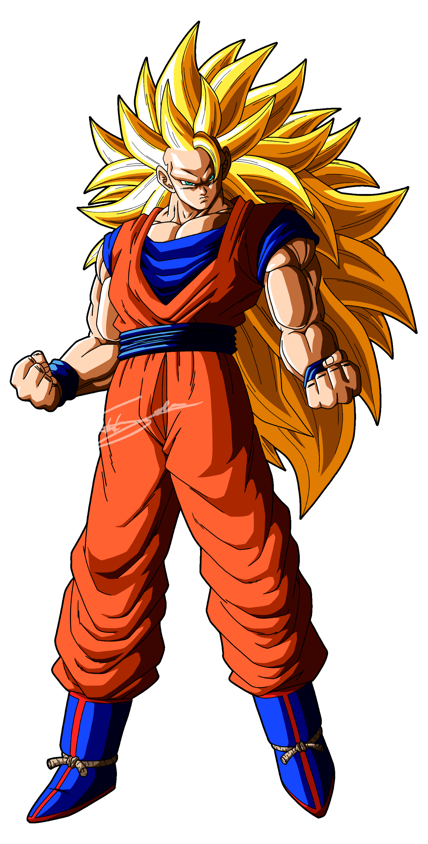 Son Goku: Super Saiyajin 3 by CELL-MAN on DeviantArt