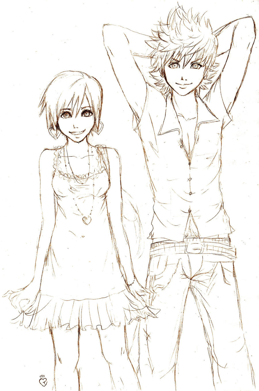 Some Rokushion Sketching... by Cameco