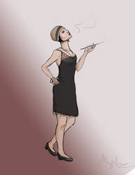 Polished Version of 1920's Lady