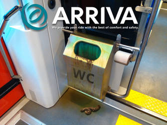 Arriva's Nieuwe WC's