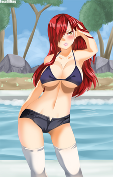 Erza sexy