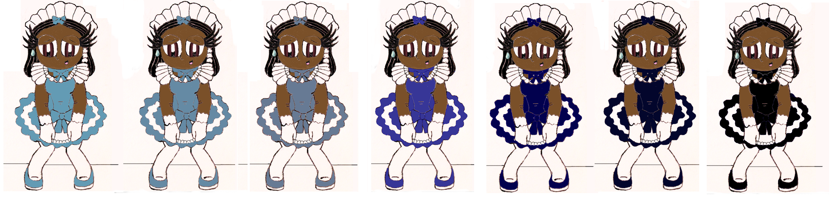 Hina's Color Scheme / Uniform Color Ideas