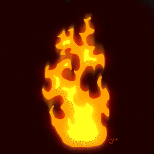 Creating Fire Gif First Fire animation by Dinoralp on DeviantArt