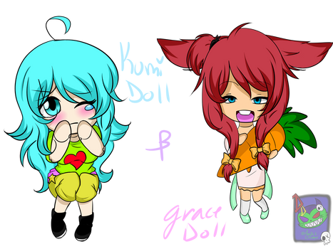 Kumi and Grace Dollz