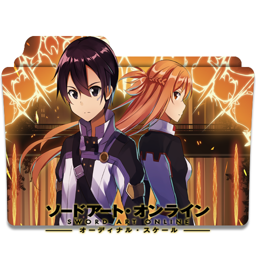Sword Art Online Ordinal Scale V3 folder icon by MrSxnpai on DeviantArt