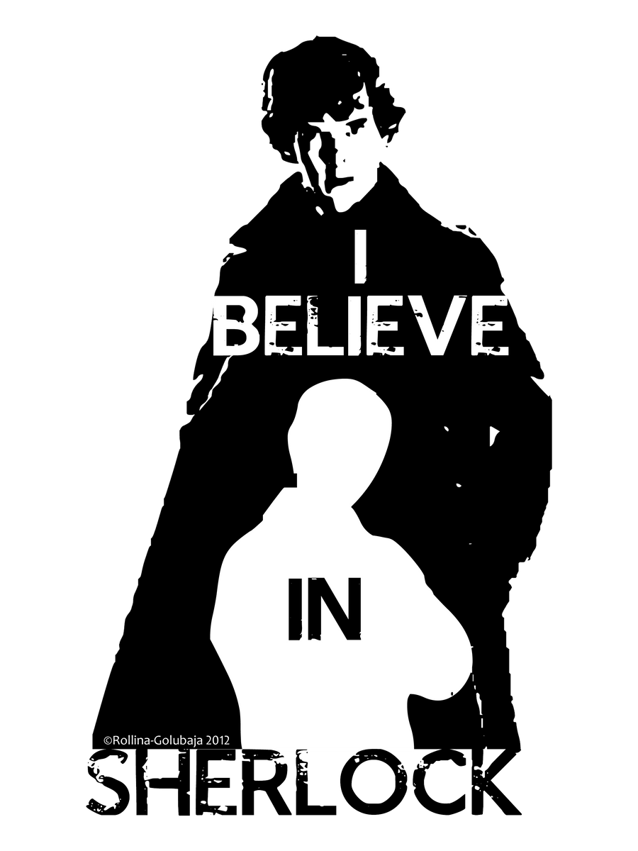 I believe in Sherlock - Tee