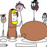 A Thanksgiving Feast with my group