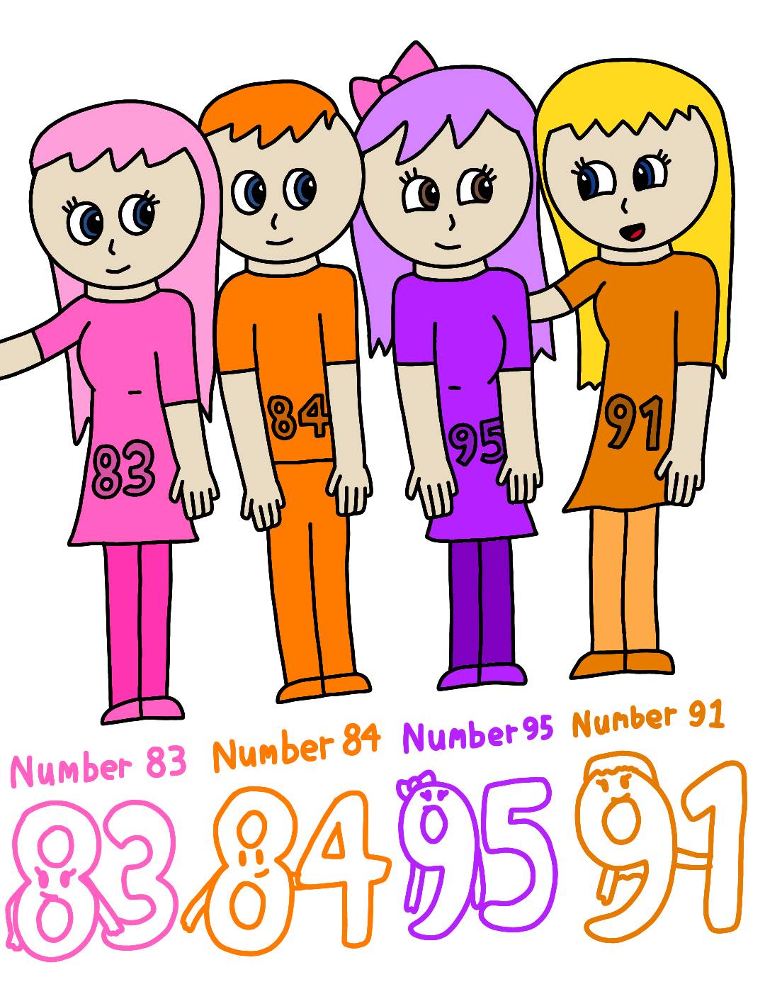 Charlie Numbers Charlie and the Numbers by adelinaloves on DeviantArt